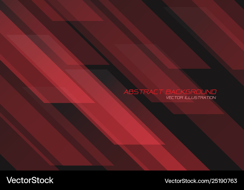 Dynamic Red Geometric Speed Background vector image