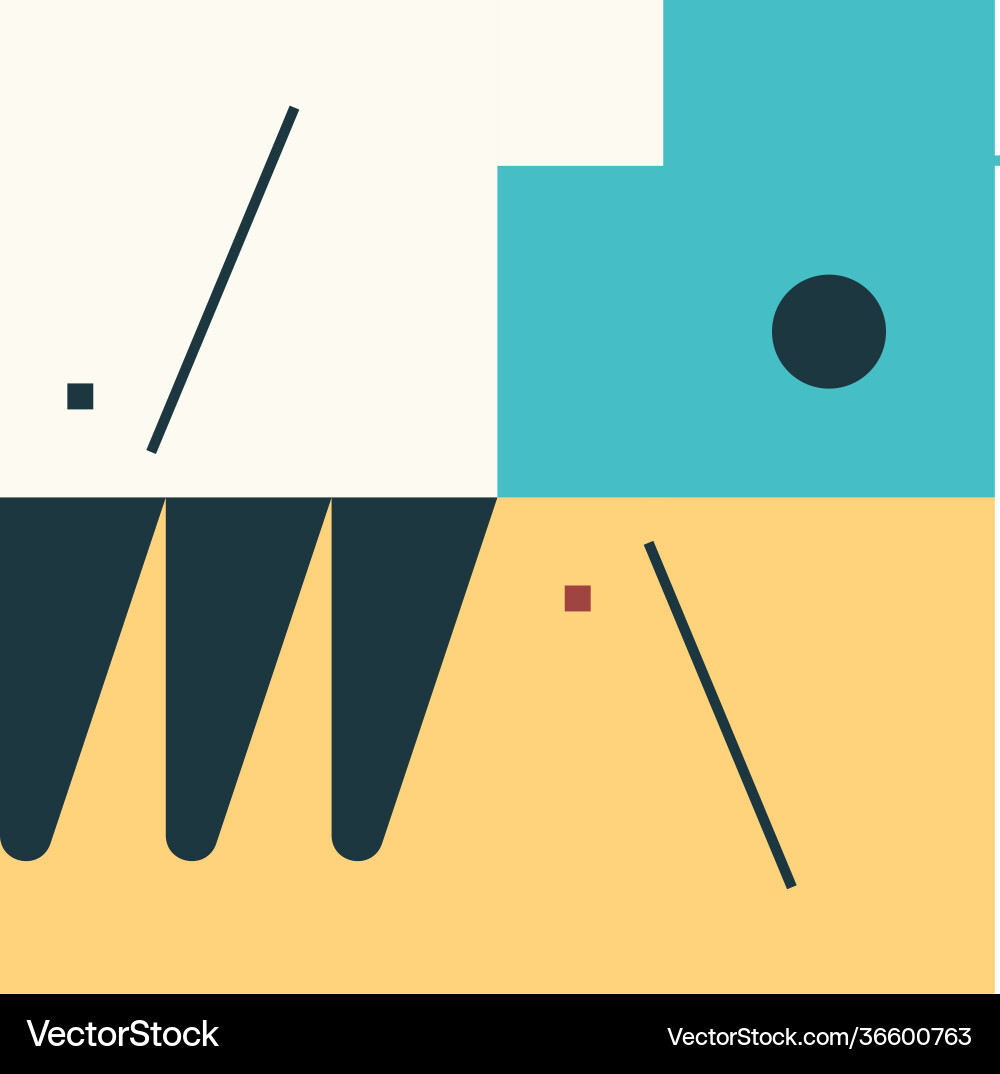 Square form abstract pattern design Square form abstract pattern design vector image