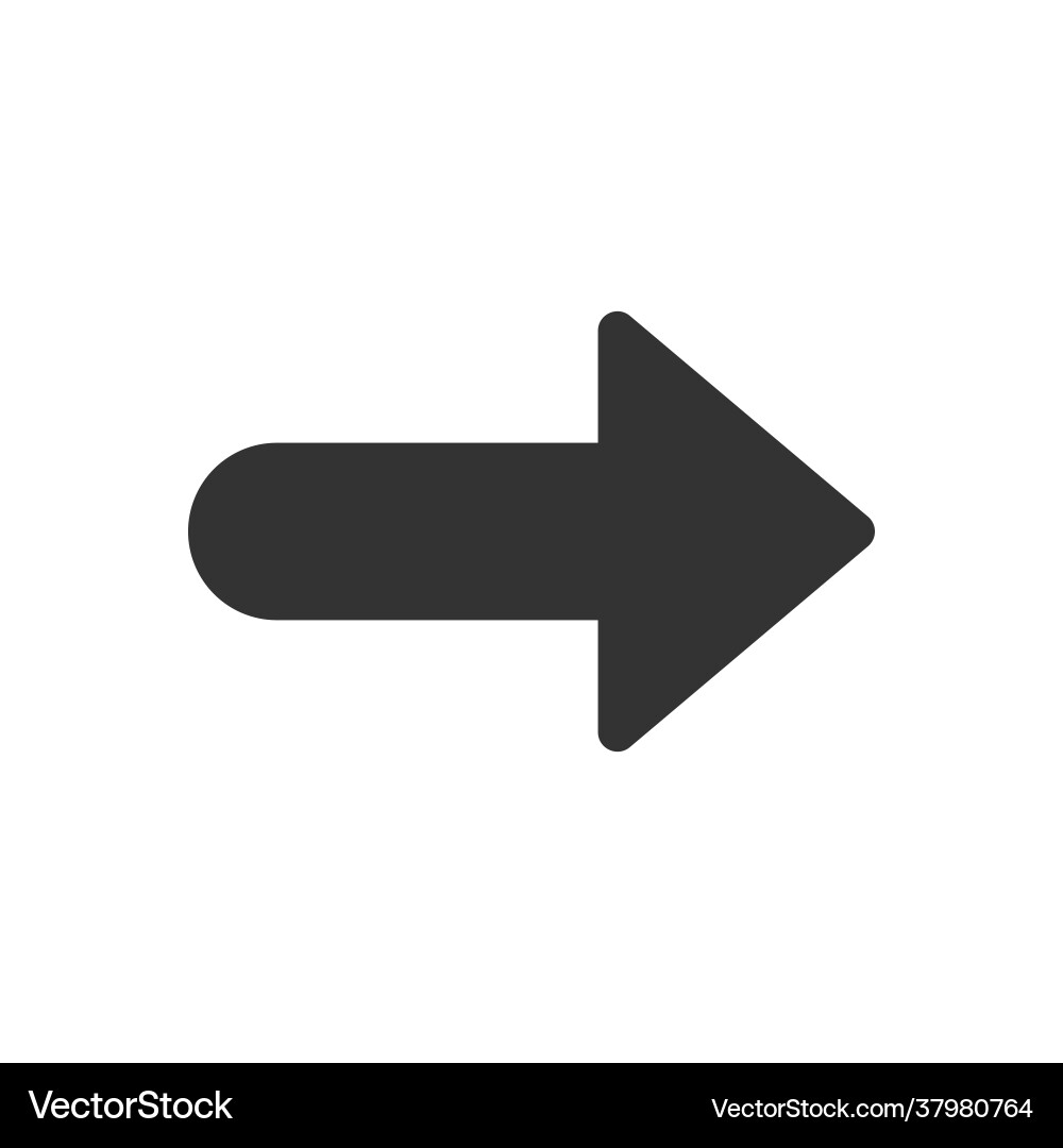 Arrow icon design isolated image vector image