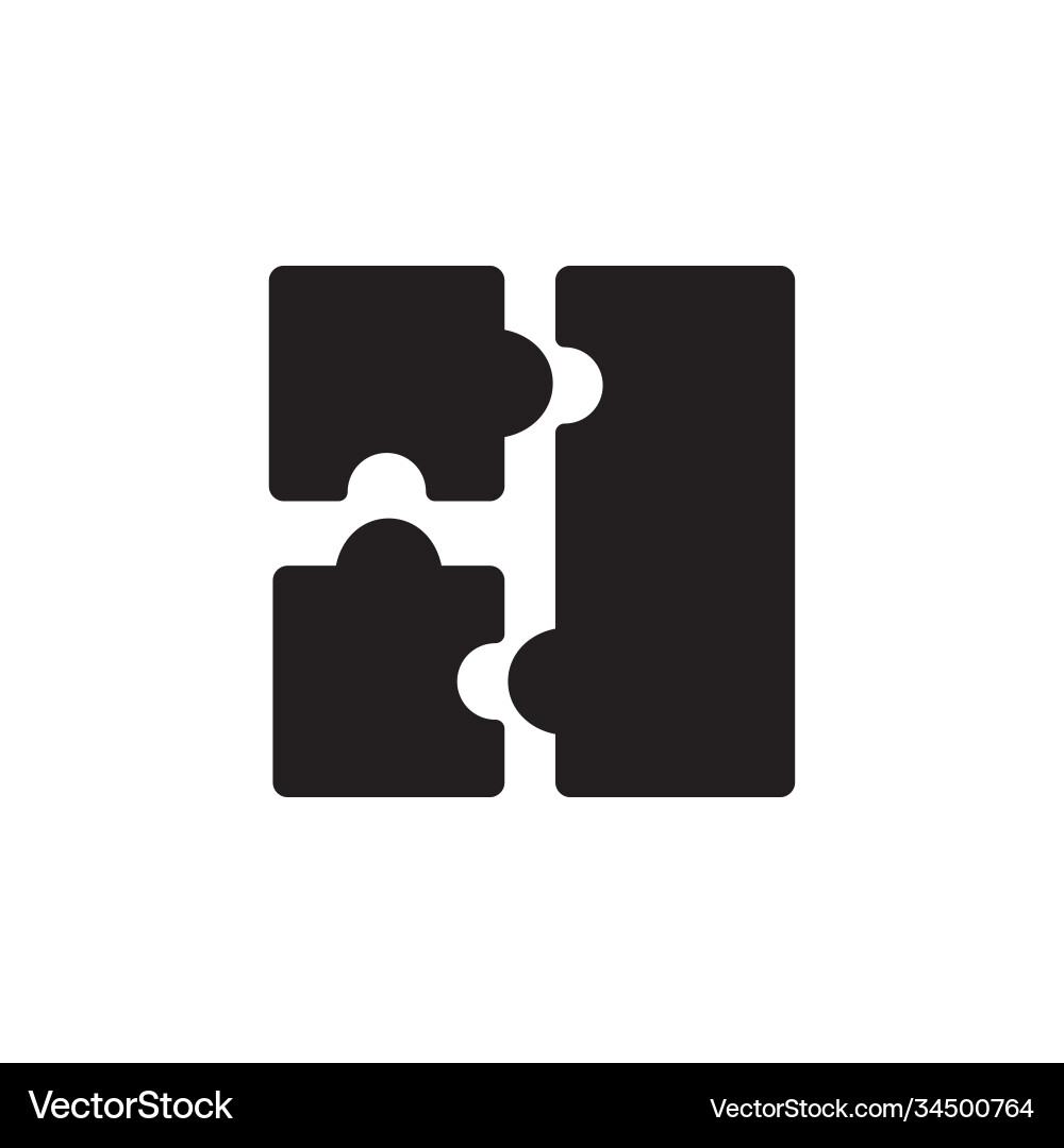 Extensions and puzzle icon perfect use Extensions and puzzle icon perfect use vector image