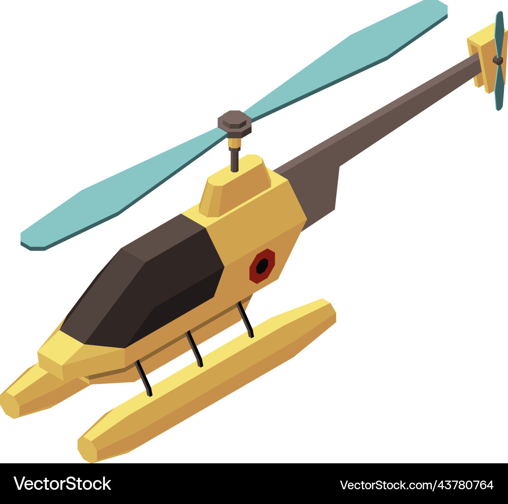 Isometric drone Royalty Free Vector Image - VectorStock