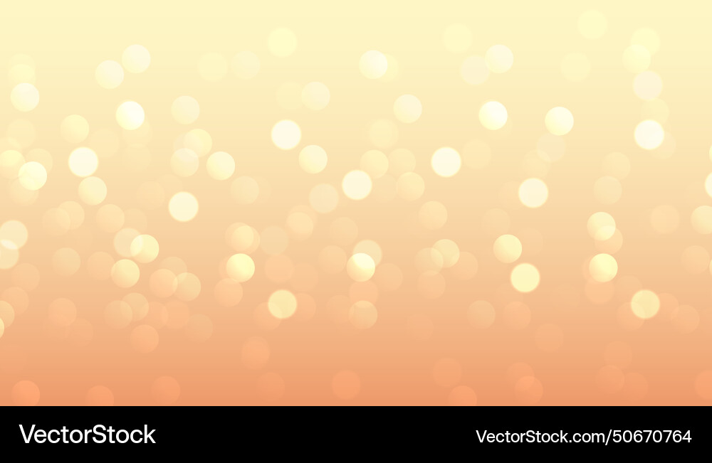 Shiny and soft look bokeh pattern wallpaper Vector Image