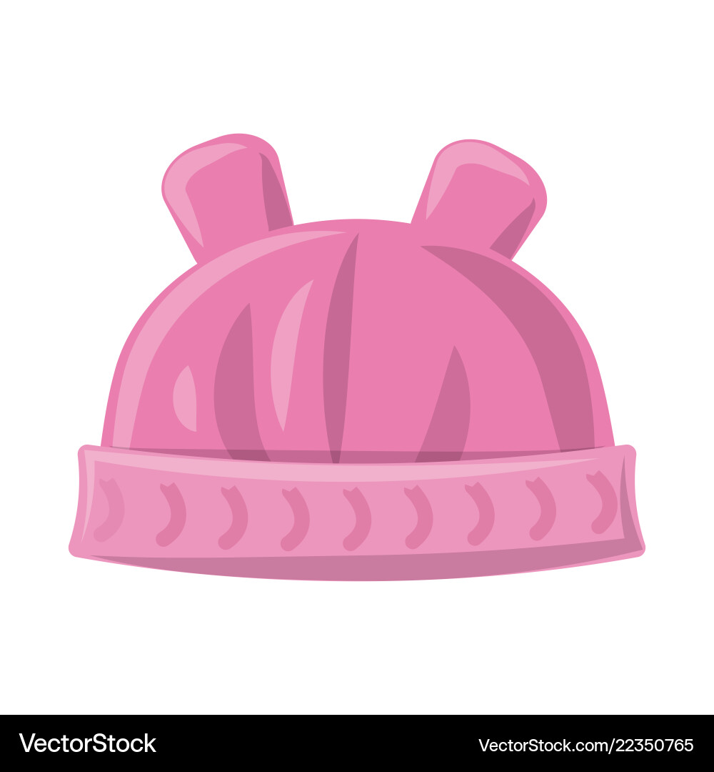 Isolated object of headgear and cap symbol set Vector Image