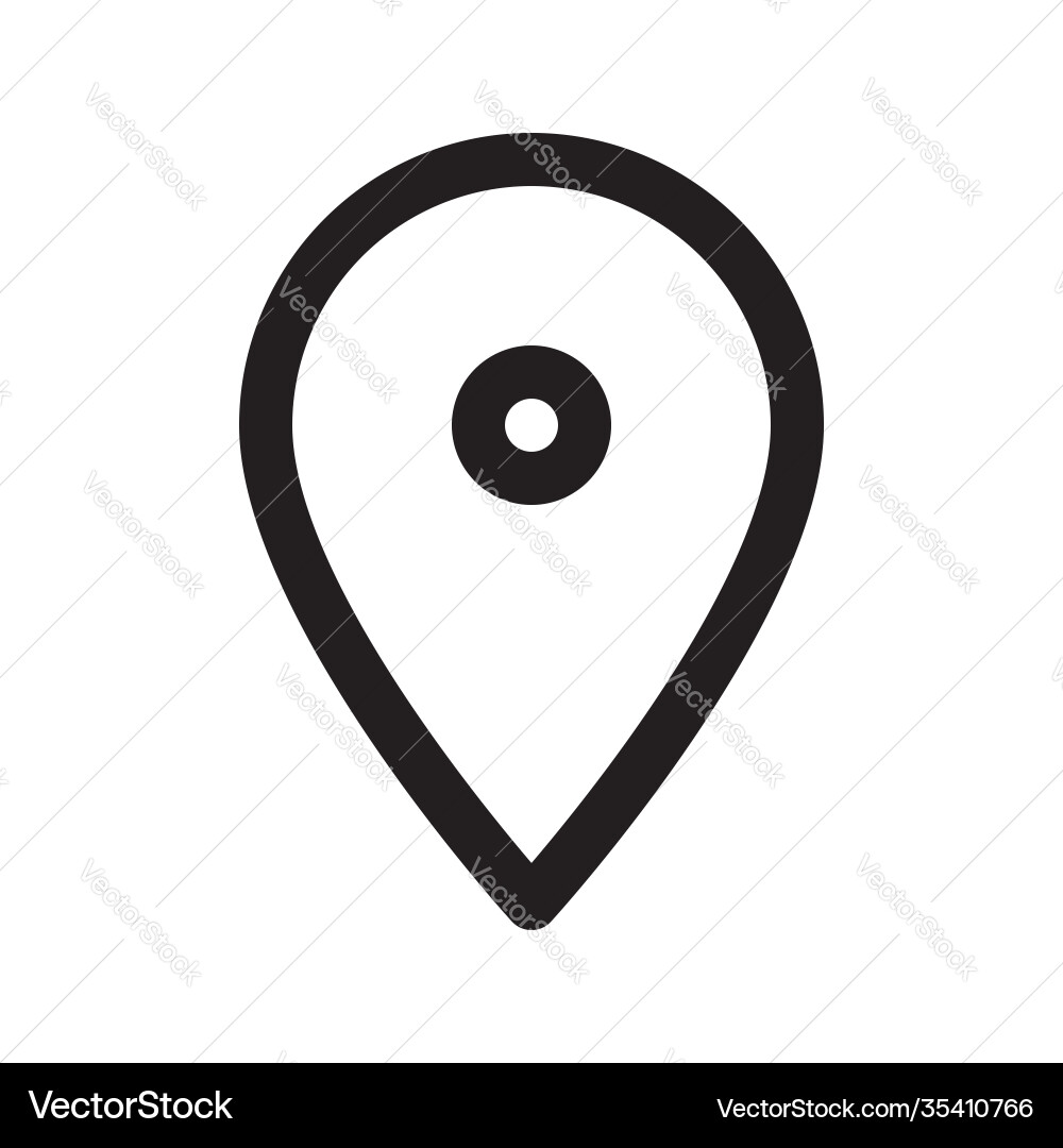 Location icon suitable for any purposes Vector Image