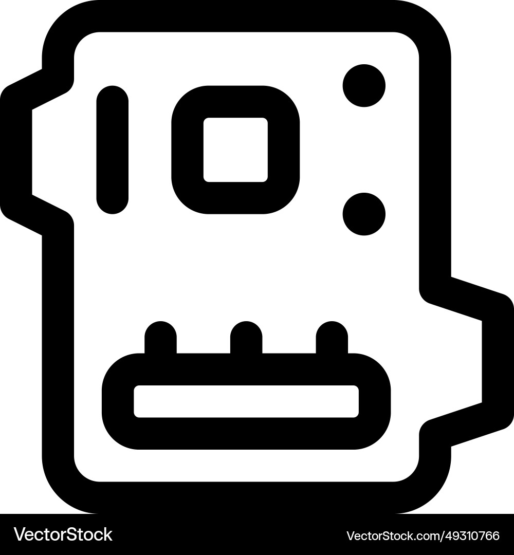 Microcontroller-based circuit for various Vector Image