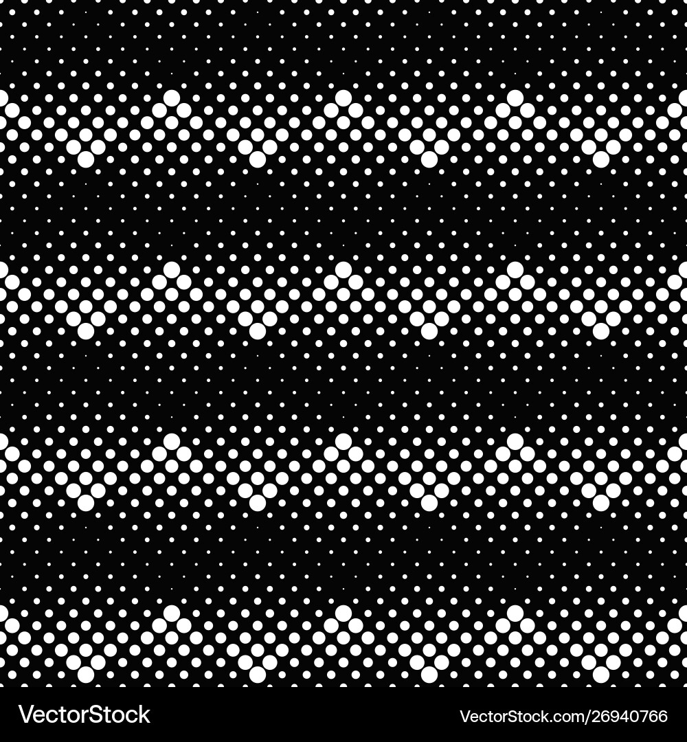 Seamless retro dot pattern background - abstract vector image