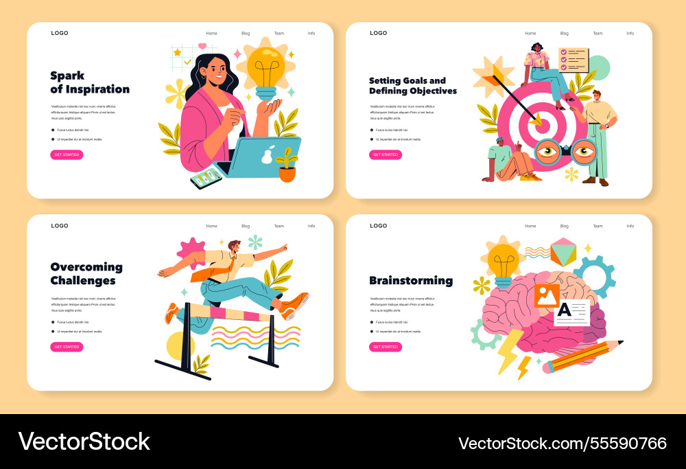 Workflow flat Workflow flat vector image