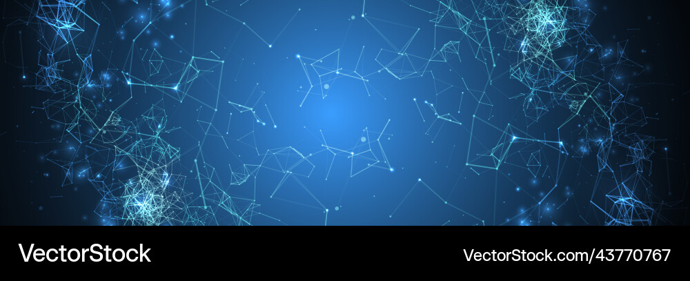 Abstract polygonal background with connecting Abstract polygonal background with connecting vector image
