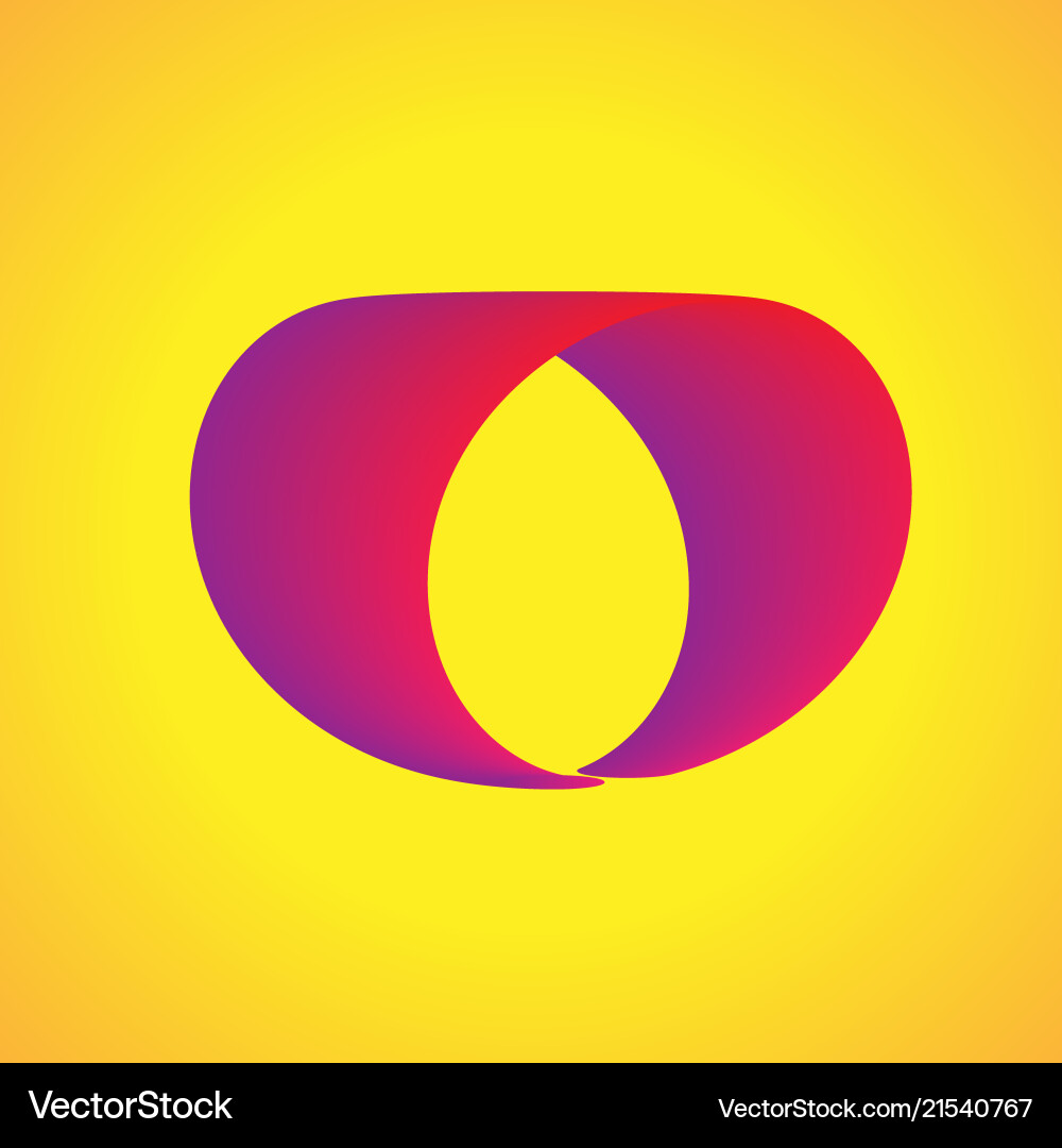 Arch curve modern gradient shape template Arch curve modern gradient shape template vector image