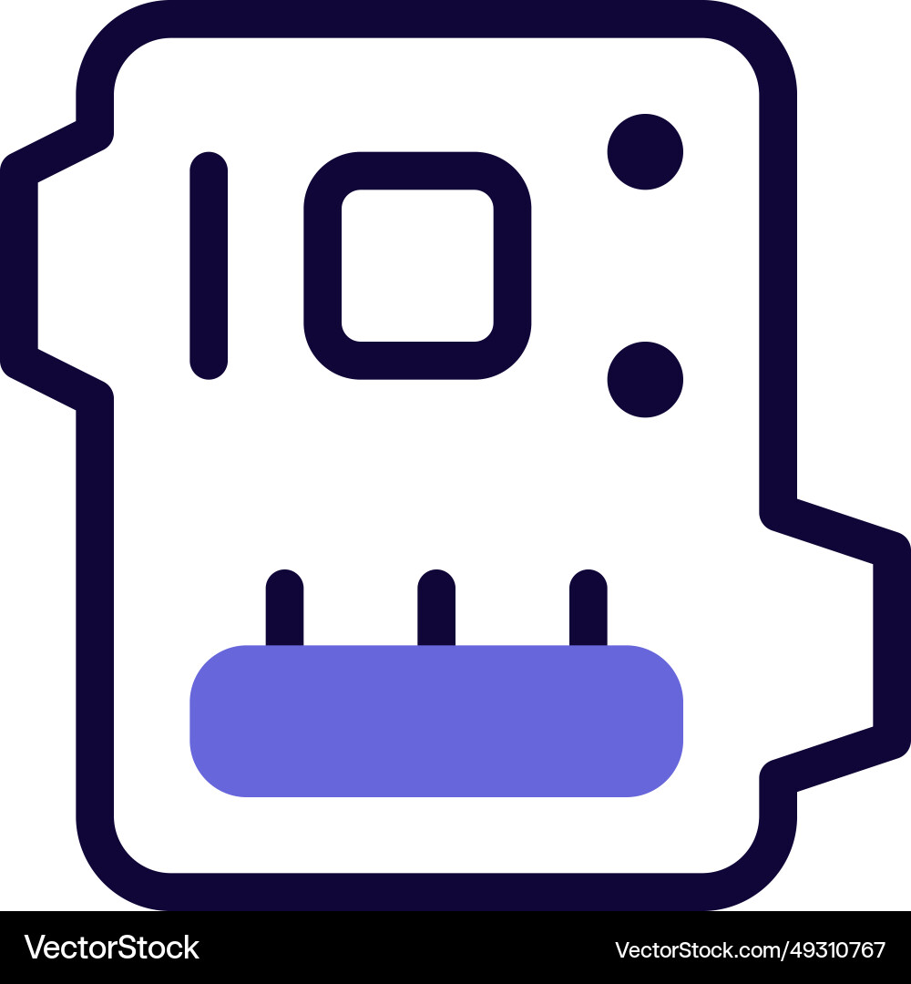 Microcontroller-based circuit for various Vector Image