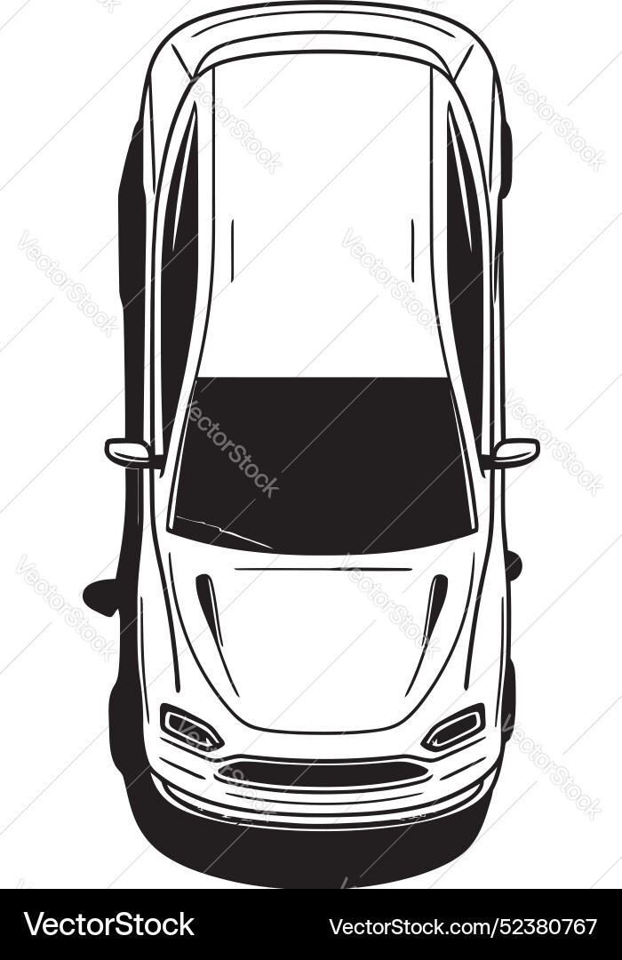Skylinezoom dynamics dynamic zoom skyline car top Vector Image