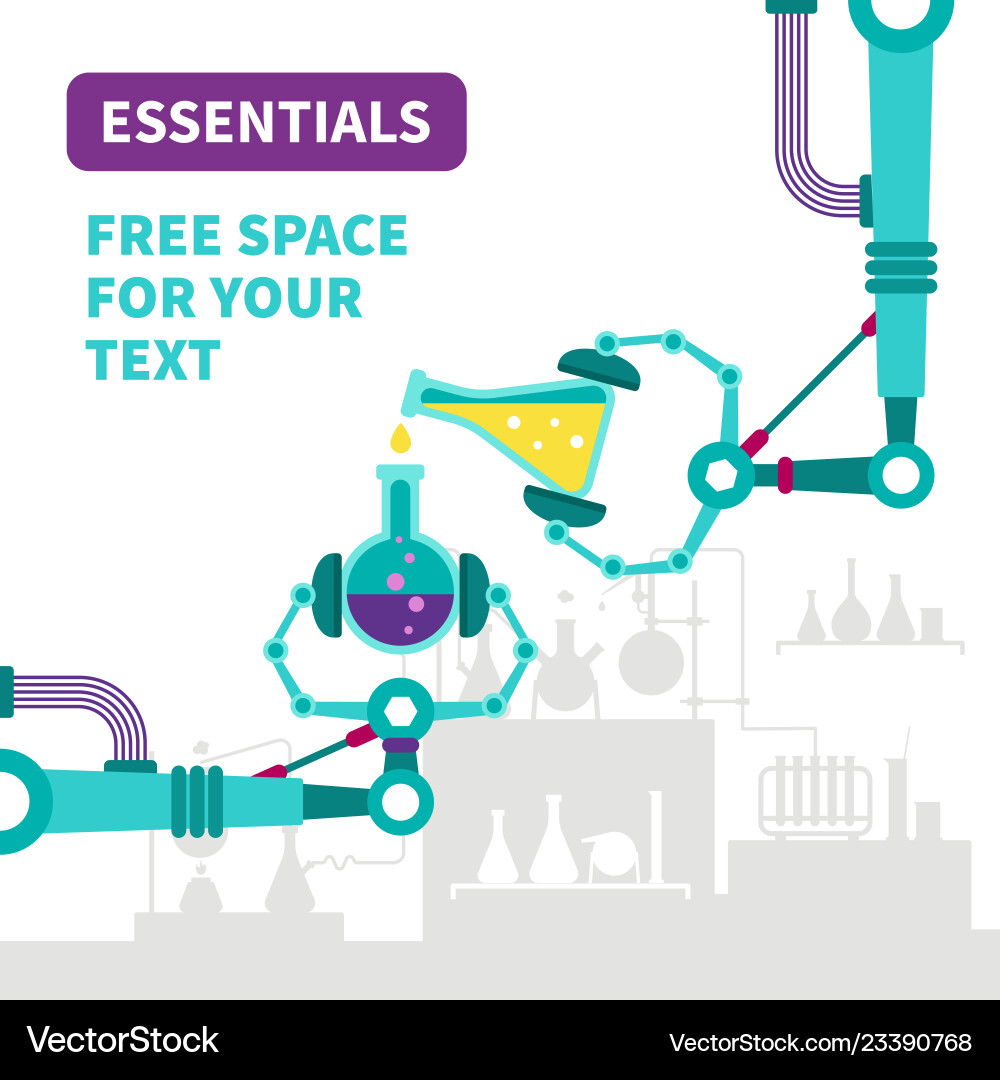 Essentials detection concept in flat style Vector Image