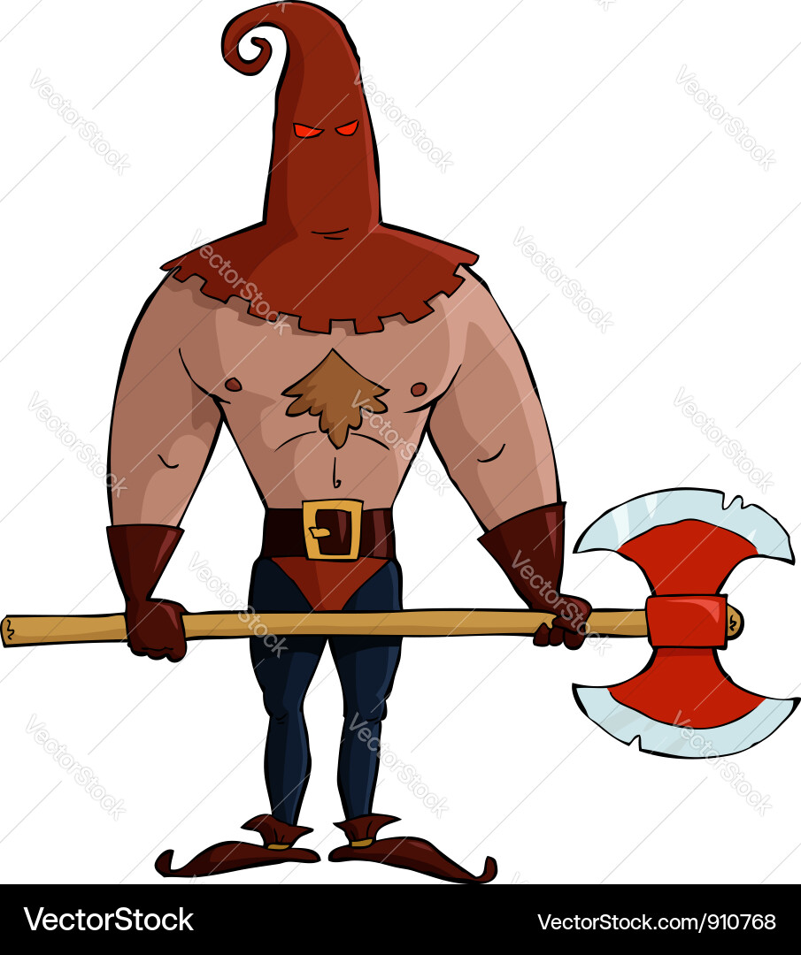 Executioner vector image