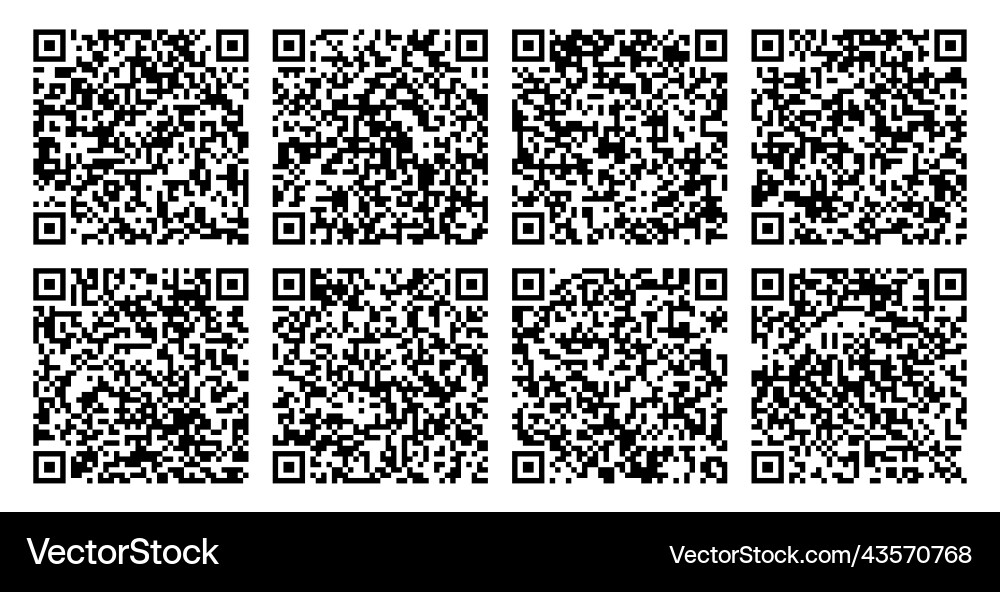 Qr code Qr code vector image