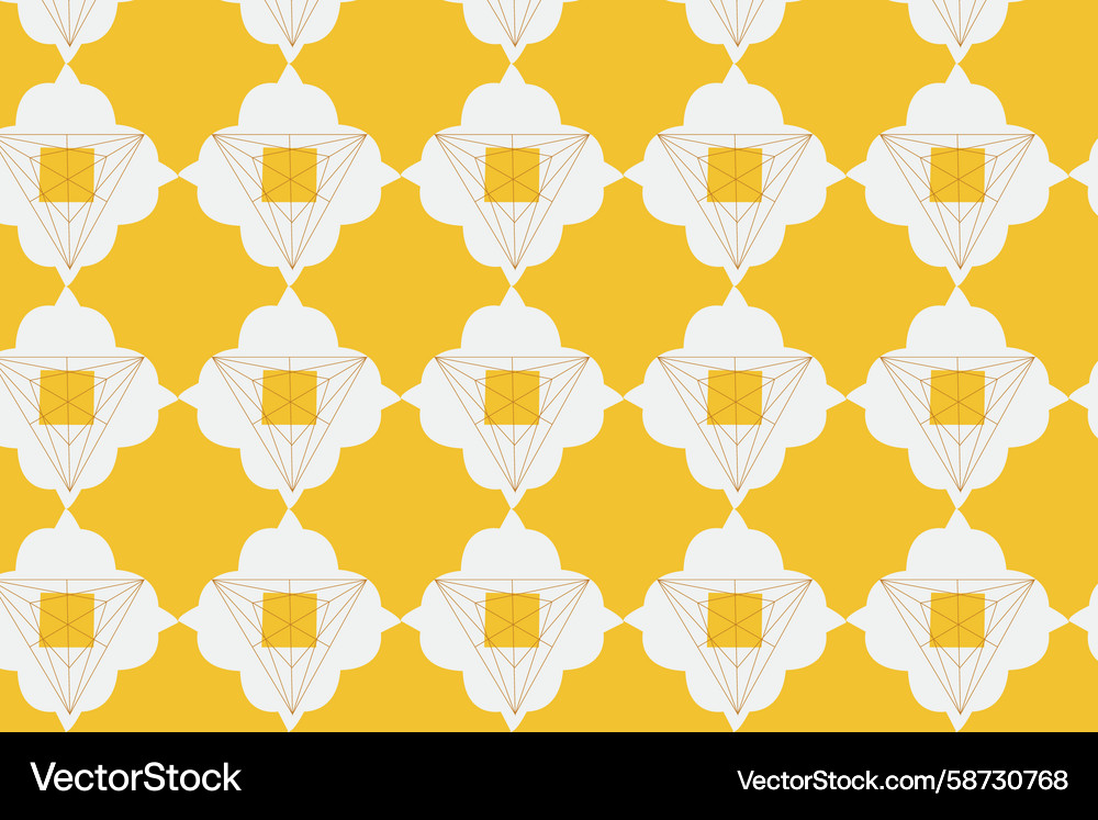 Sacred geometry seamless pattern infinite web Vector Image