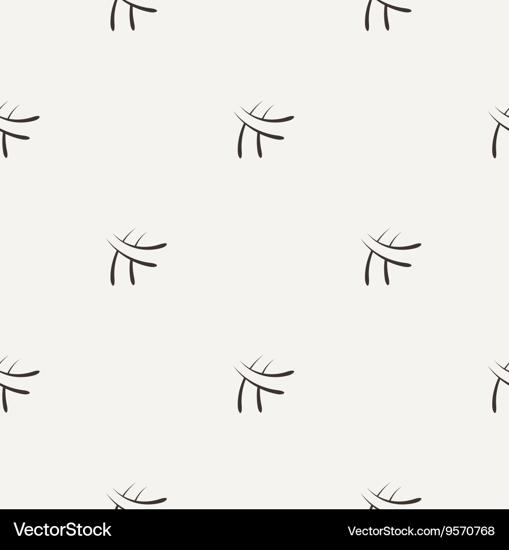Seamless pattern of the elements curved vector image