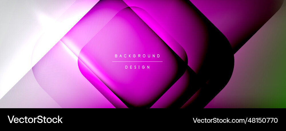 Abstract line background with glowing Vector Image