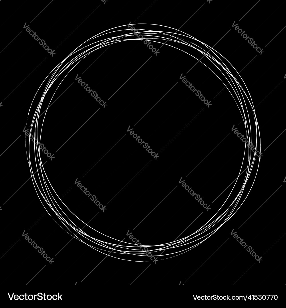 Abstract random circles geometric circular grungy Vector Image