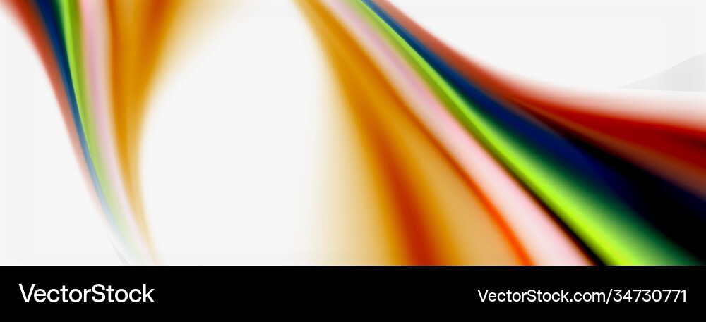 Abstract background smooth flowing lines blurred Abstract background smooth flowing lines blurred vector image