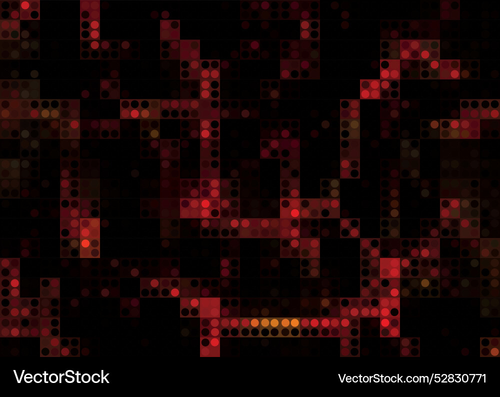 Abstract pixel background lava flows Abstract pixel background lava flows vector image