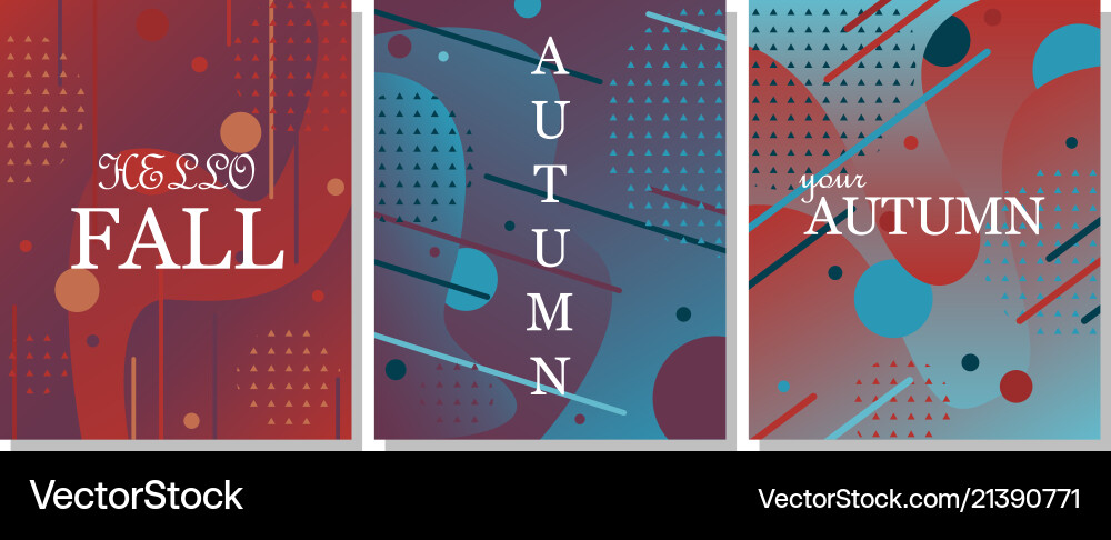 Fluid modern background with lines and gradients Vector Image