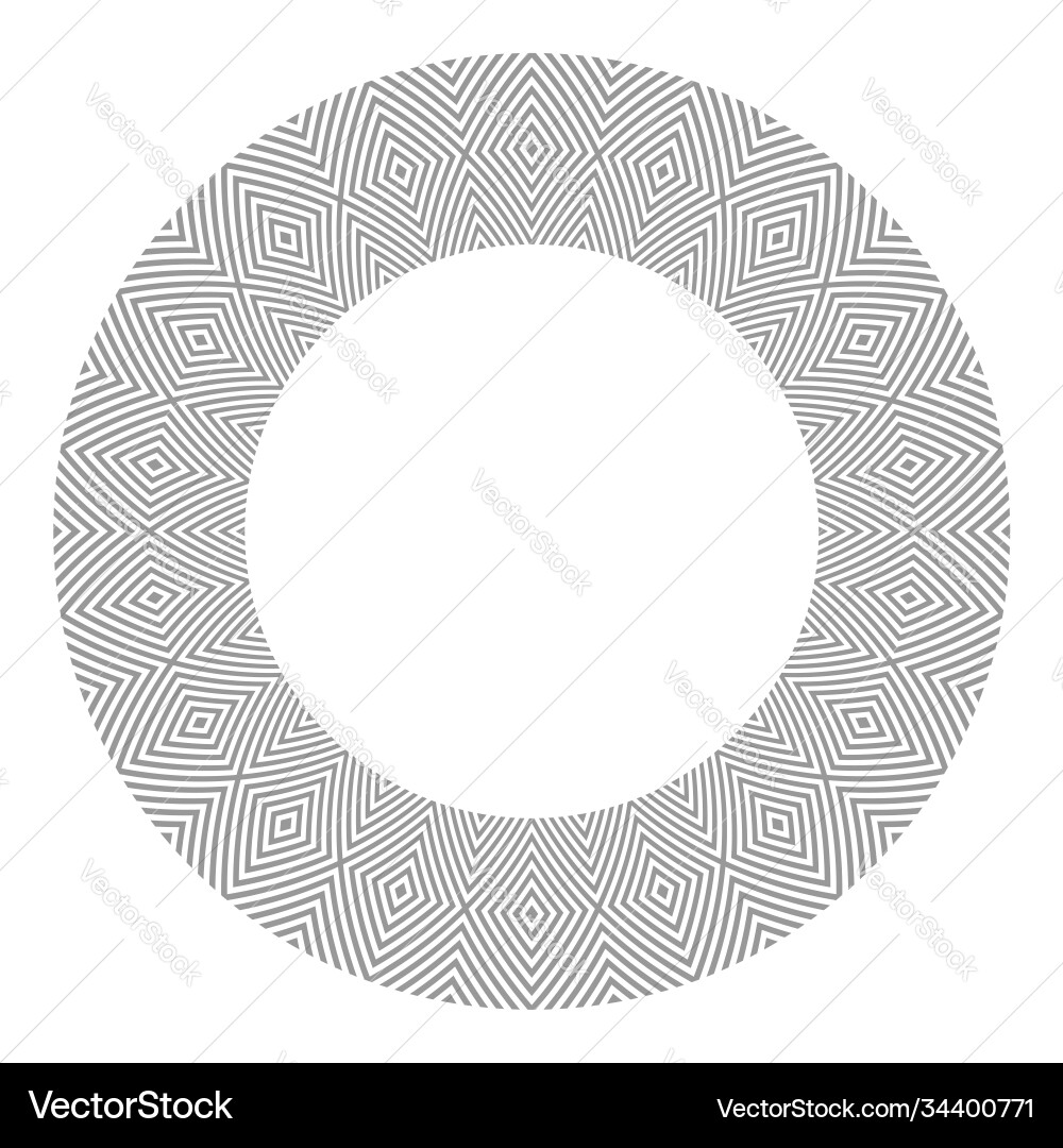 Geometric Circle Pattern vector image