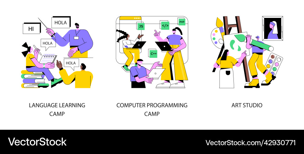 Knowledge & Skills Abstract Concept vector image
