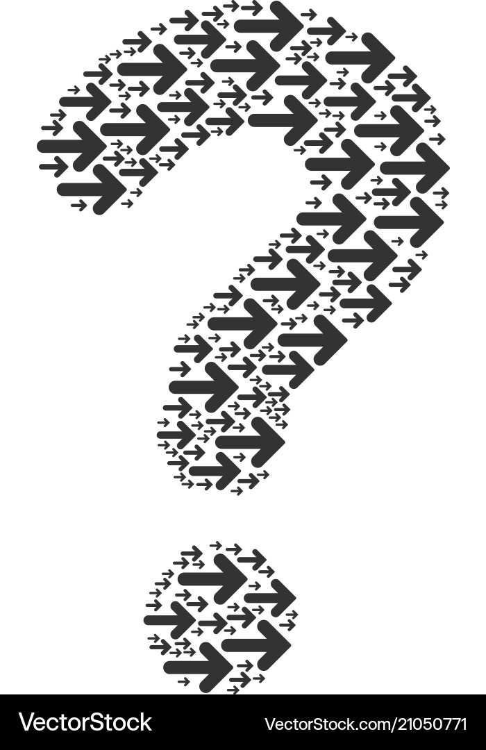Query figure of right arrow icons Query figure of right arrow icons vector image