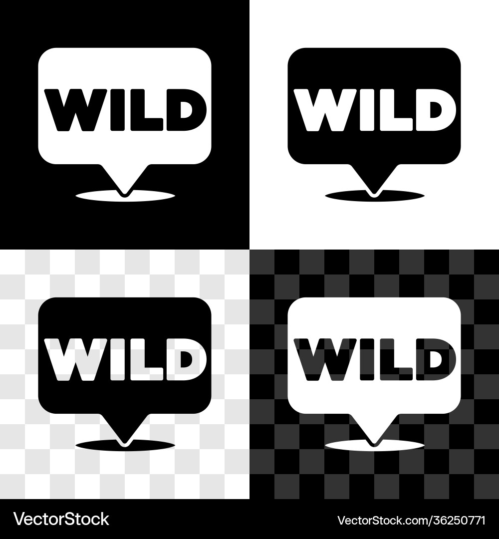 Set pointer to wild west icon isolated on black Set pointer to wild west icon isolated on black Vector Image