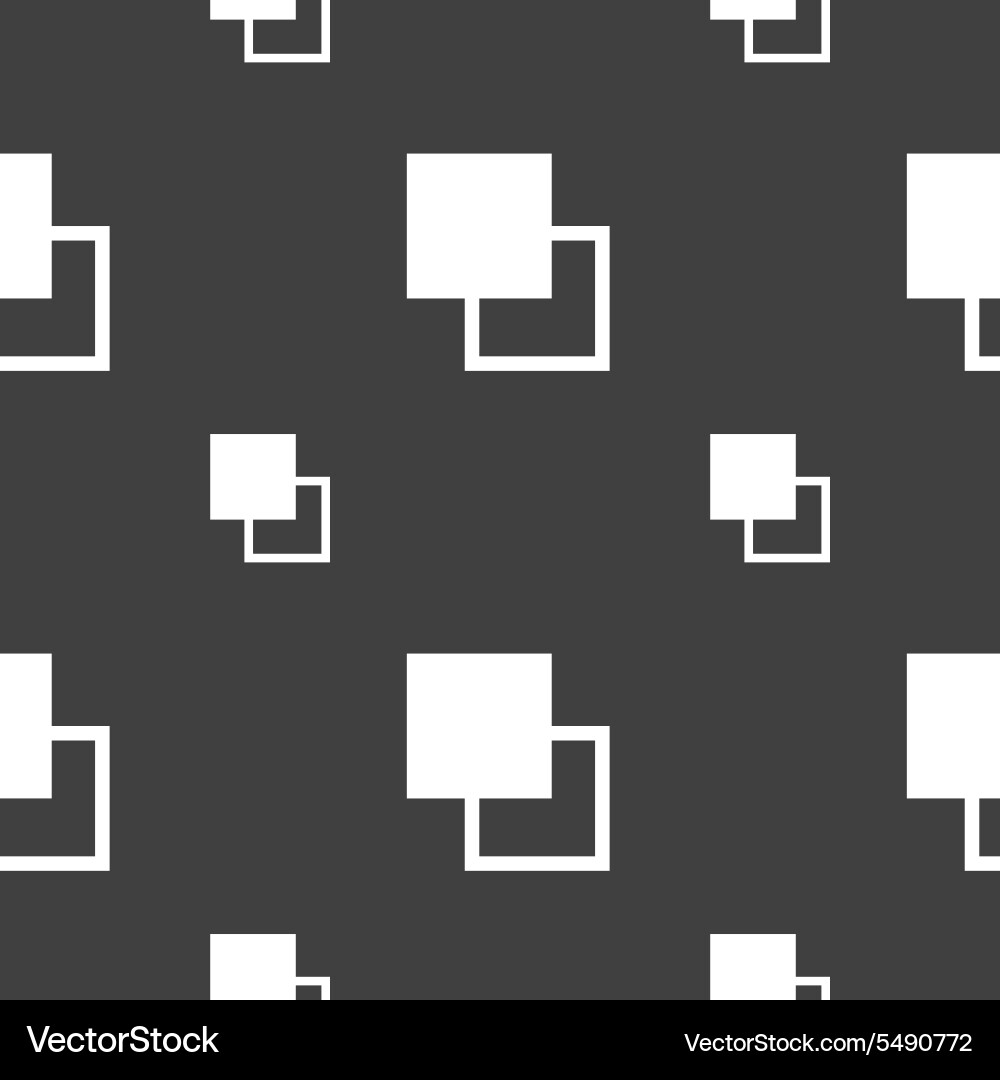 Active color toolbar icon sign seamless pattern vector image