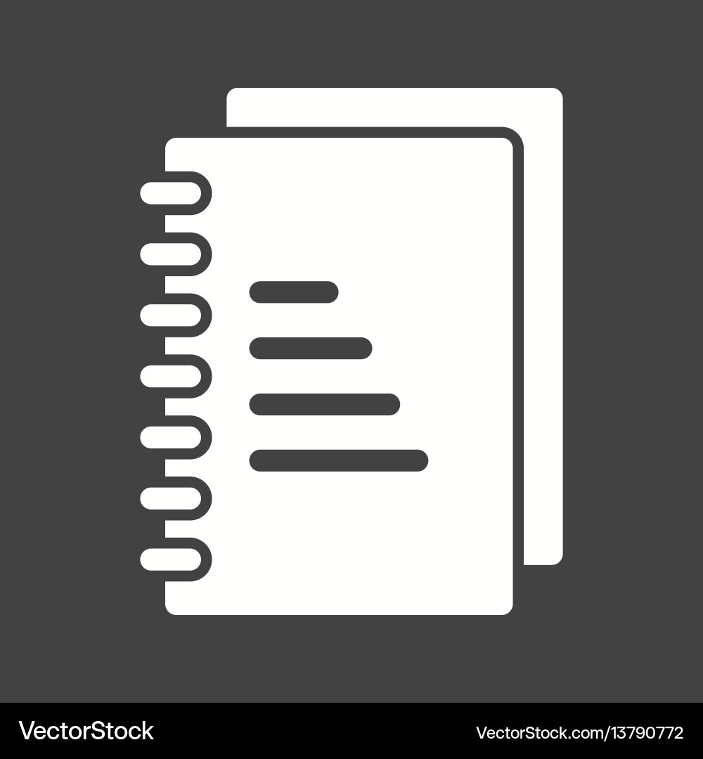Lab notes Vector Image