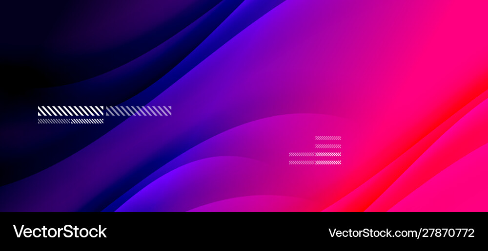 Trendy simple fluid color gradient abstract Vector Image