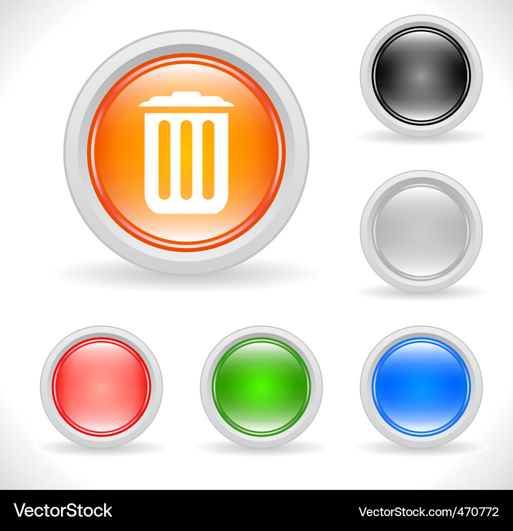 Webiste template icons Vector Image