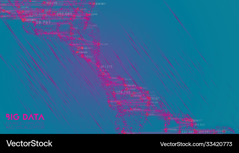 Cloud big data processing network analysis human Cloud big data processing network analysis human vector image
