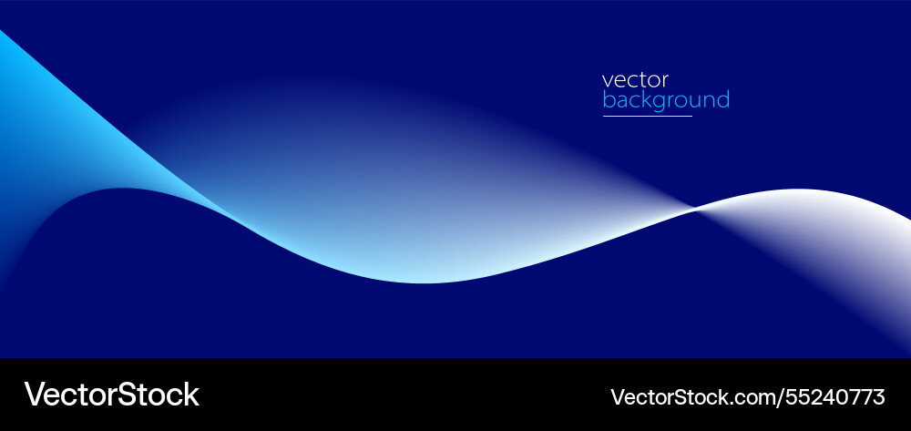Curve shape flow abstract background in dark blue Curve shape flow abstract background in dark blue vector image