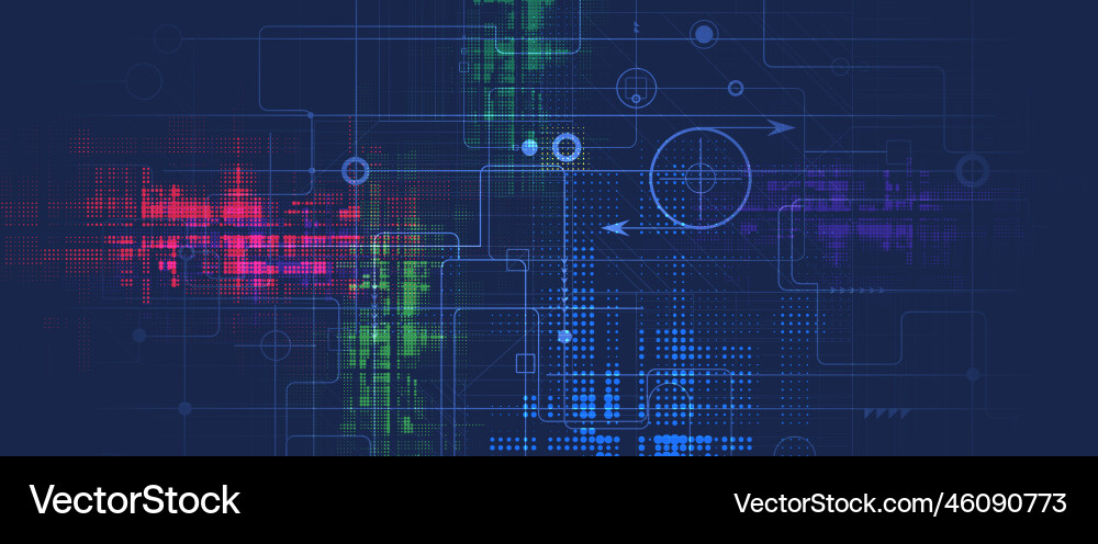 Quantum Verarbeitung Deep Learning künstlich Quantum Verarbeitung Deep Learning künstlich vektorbild