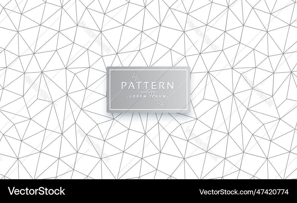 Abstract triangle line pattern background Abstract triangle line pattern background Vector Image