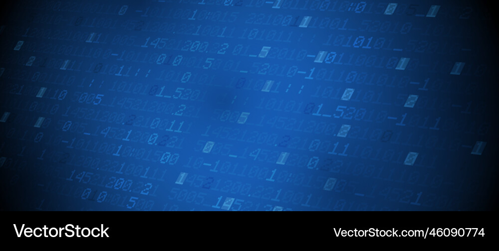 Bytes von binären Code laufen über Netzwerk abstrakt Bytes von binären Code laufen über Netzwerk abstrakt vektorbild