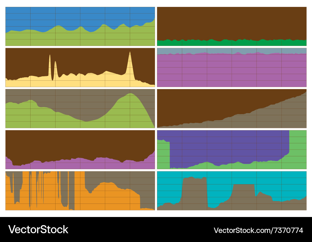 Design infographic template with charts diagrams Vector Image