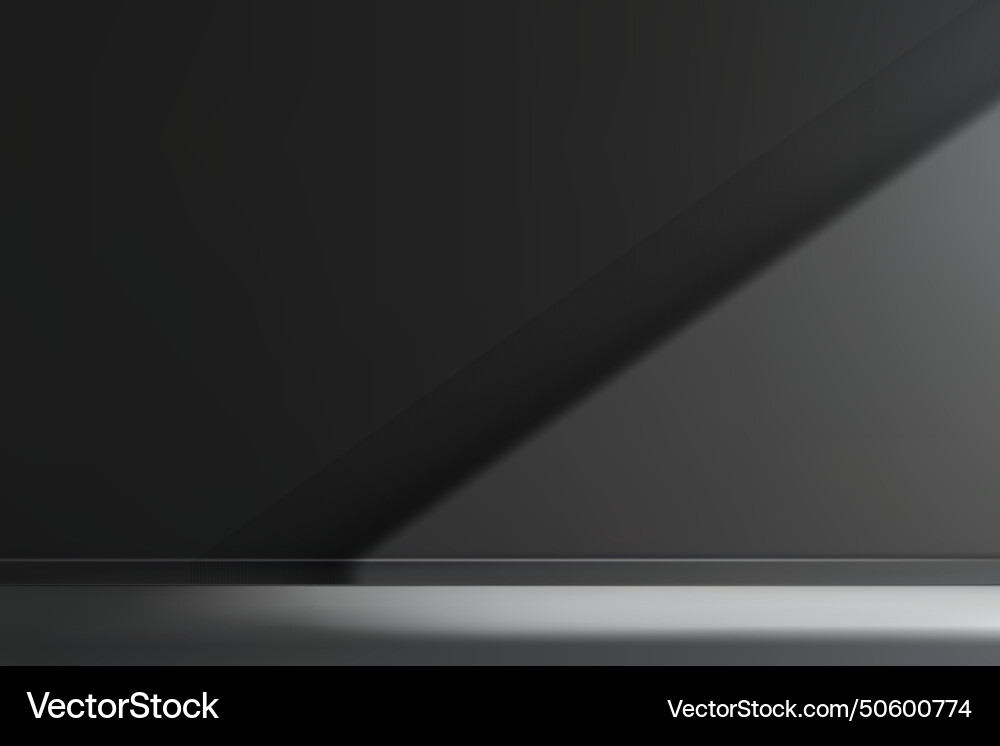 Empty studio room background with light shadow Empty studio room background with light shadow vector image