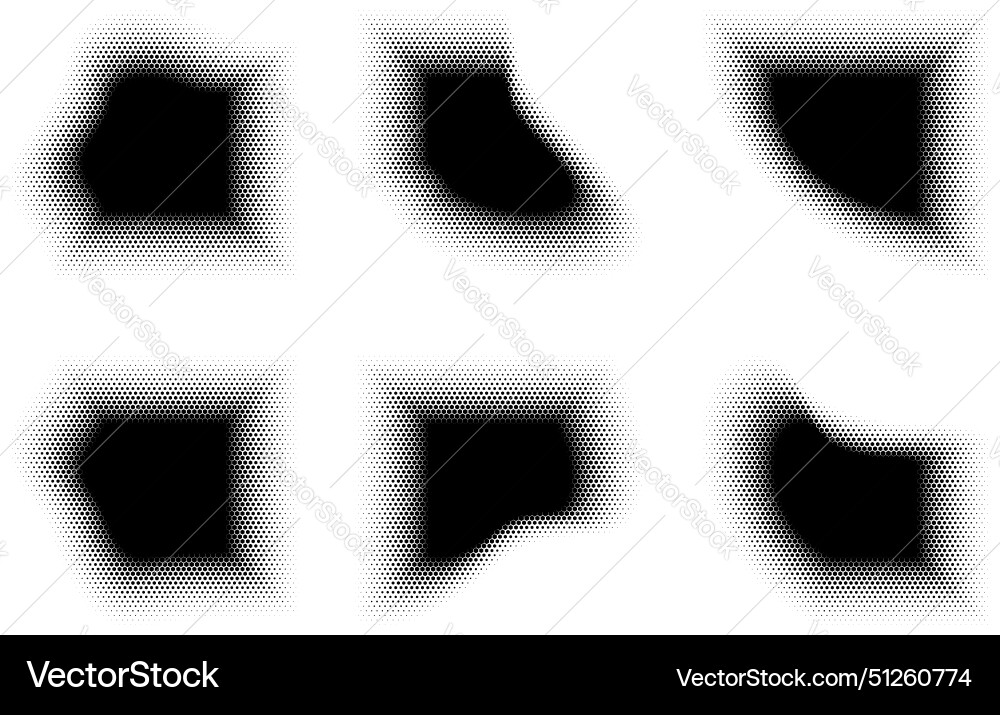 Halftone hexagon pattern reprographic technique Halftone hexagon pattern reprographic technique Vector Image