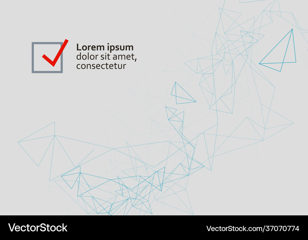 Network connection on light background science Network connection on light background science vector image