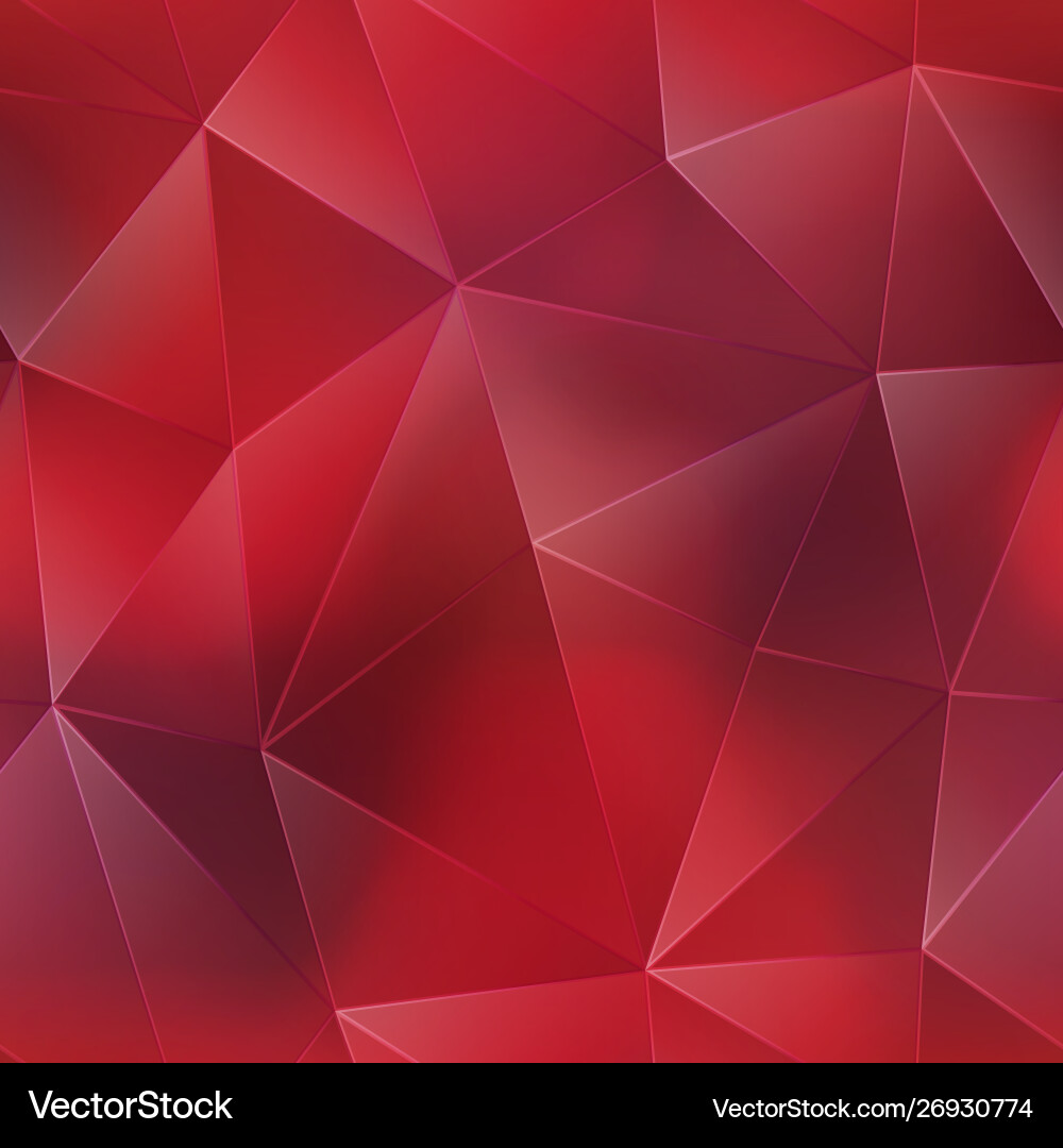 Ruby Geometric Seamless Pattern vector image