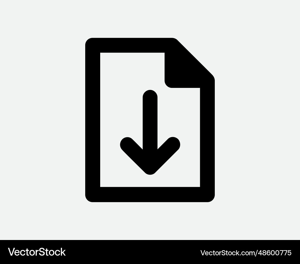 Download file document web page archive storage Download file document web page archive storage vector image