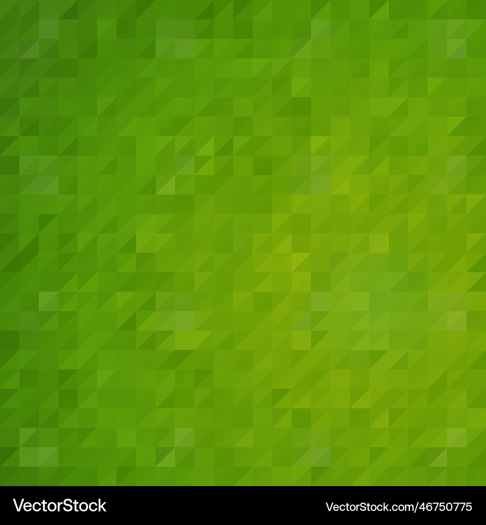 Green triangular background polygonal style Green triangular background polygonal style vector image