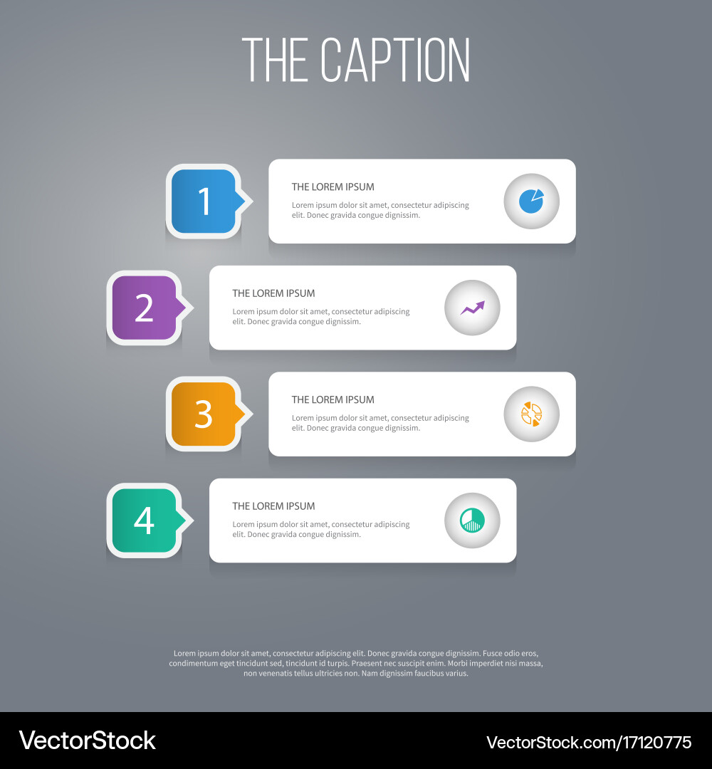 Icon chart set of monitoring increase report vector image