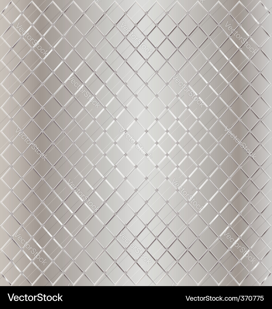 Metallic Grid Net Texture vector image
