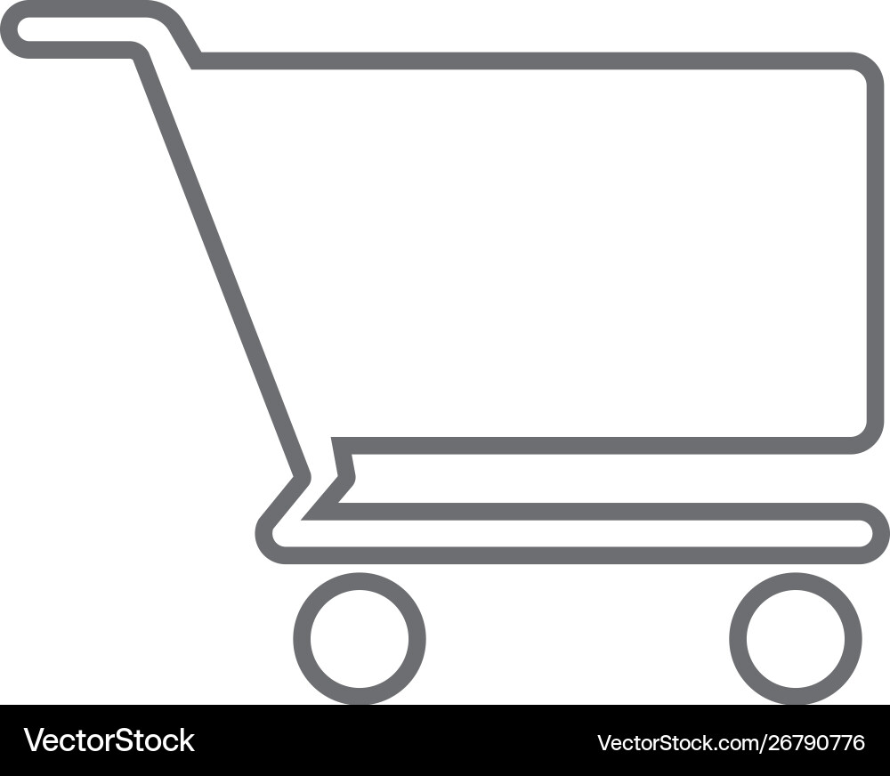 Basket icon simple element from map Basket icon simple element from map vector image
