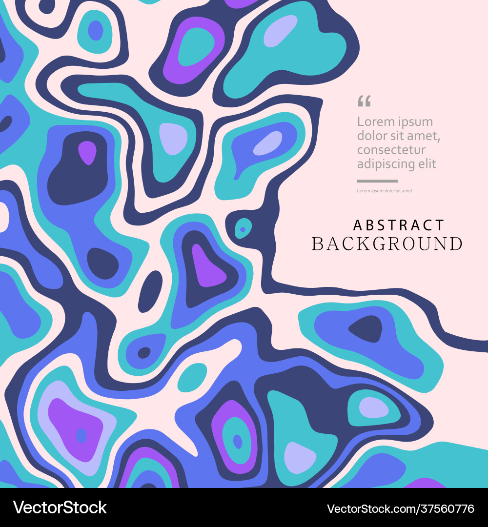 Modern style abstraction Modern style abstraction vector image