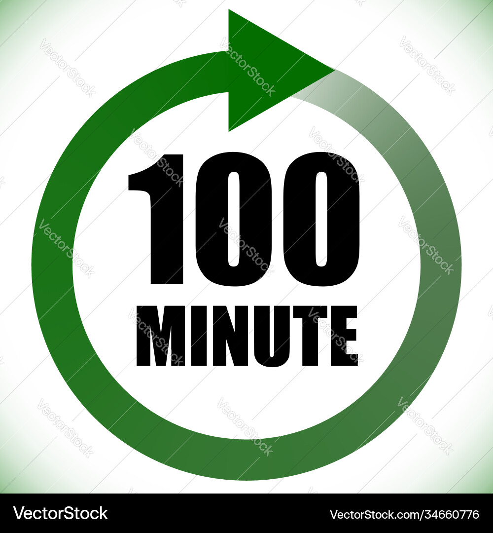 Numbers numerals dial time duration and schedule Vector Image
